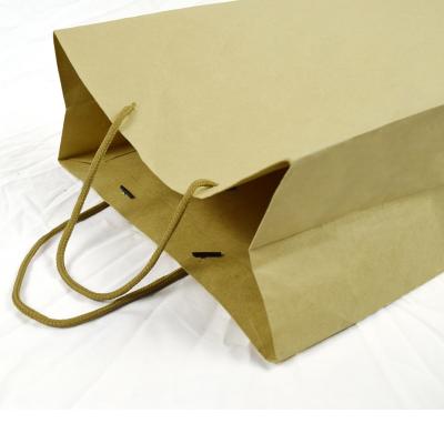 China Recyclable Craft Paper Bag Printing Paper Gift Bag Custom Brown Kraft Paper Bag for sale