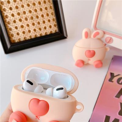 China Cute Lightweight 3d Cartoon Silicone Case For Apple Airpods Pro Design Earphone Cases Custom For Airpod Cover for sale