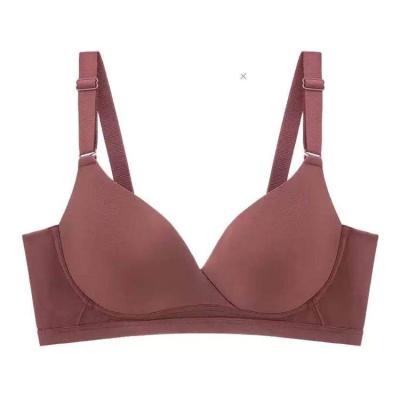 China One Piece Popular Women Soft Breathable Cup Bra Inner Underwear Set For Sports for sale