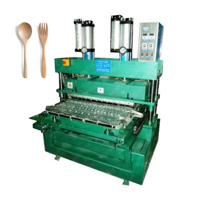 China Factory NEWEEK Wooden Fork Maker Disposable Automatic Wooden Cutlery Making Machine for sale