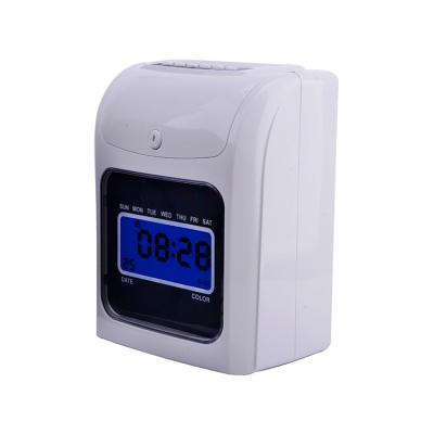 China Good Price Electronic Punch Card Electronic Time Clock Recorder For Office for sale