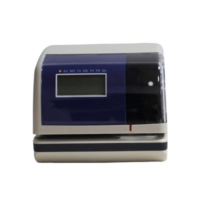 China Smart Card Time Plastic OEM Supplied Stamp Machine Cheap Date Time Electronic Time Recorder for sale