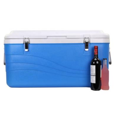 China Large Waterproof 80L Cooler Box Beverage Fishing Water Cooler for sale