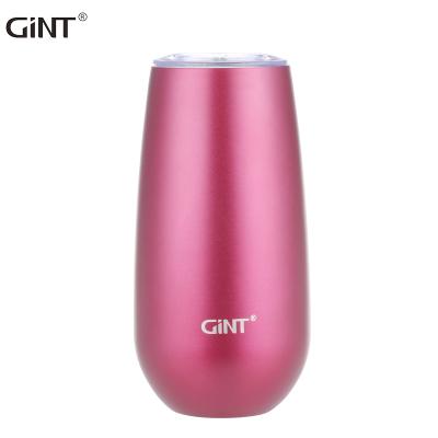 China New Custom Viable Wine Flask Powder 350ml Tumbler Stainless Steel Travel Egg Cup Whiskey Water Bottle for sale