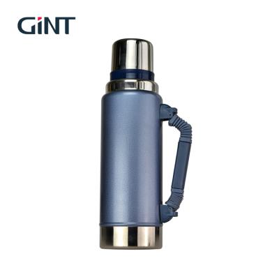 China 2.2L china kettle metal vacuum flask outdoor portable camping gint oem brand durable rise thermo water bottle viable for sale