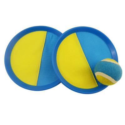 China Gifts and Promotion/Kids/Pets Ball Paddle Hook and Throw Game Set Wholesale Stick Disc - 2 Sets for sale