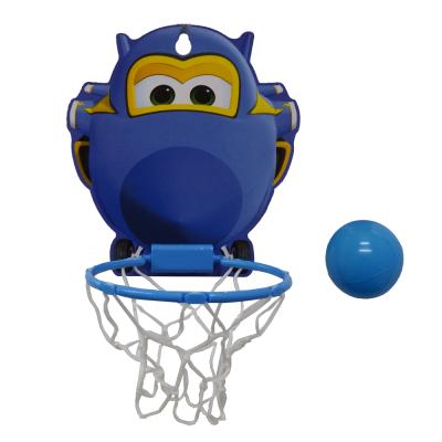 China Paper Children's Sports Play Cartoon Basketball Board Indoor Mini Basketball Frame Hanging Hoop For Kids for sale