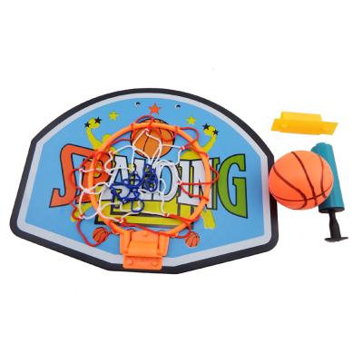 China Plastic Hang On Door And Wall Plastic Basketball Backboard With Hoop for sale