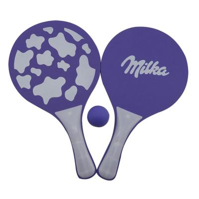 China Gifts or promotion sports goods wooden beach tennis paddle ball beach racket for promotion for sale