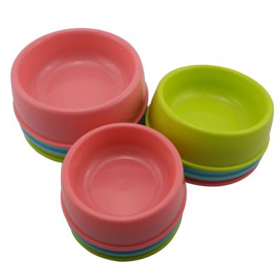 China Sustainable Custom Logo Printed Melamine Plastic Bulk Dog Bowls Empty Bowl for sale