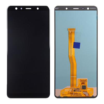 China Original OEM A750 A750F A750FN A750M AMOLED LCD Display Touch Screen Screen For Samsung Galaxy A7 2018 LCD for sale