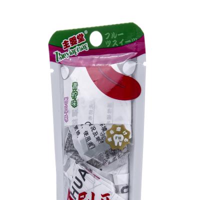 China Low MOQ Recyclable Digital Printing Zipper Lock Bag Self Supporting Aluminum Foil Bag for sale