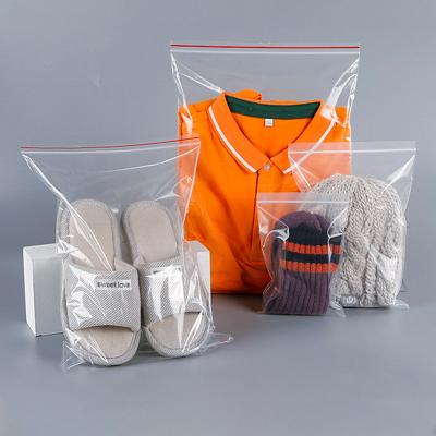 China Eco Friendly Recyclable Zip Lock Clothing Customized Ziplock Bag China Suppliers Packaging For Underwear for sale