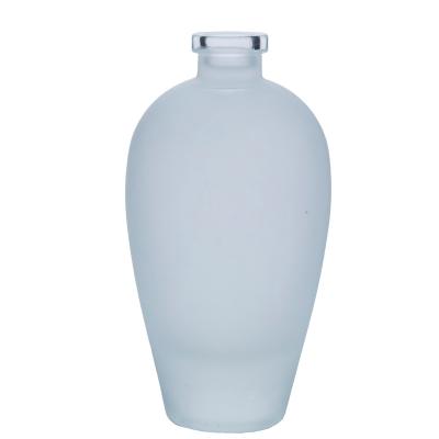 China Hot Chinese Elegant Frosted Glass Household Products Bottles for sale