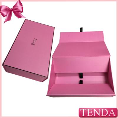 China Electronic Cosmetic Perfume Chocolate Wig Jewelry Gift Paper Packing Collection Foldable Collapsible Storage Box for sale