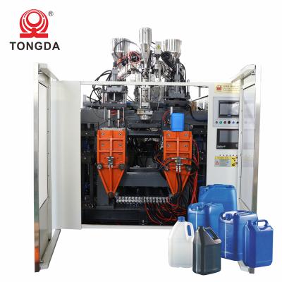 China energy & Mining TONGDA HTSll5L 2 Stations Bottle Canister PVC Product Plastic Blow Molding Making Machinery for sale