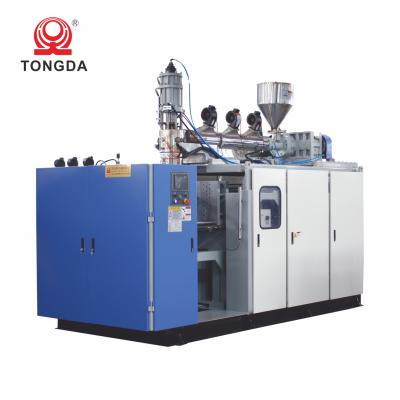 China Fully automatic plastic bottle TONGDA TDB-10F 10liter jerrycan production blow molding machine for sale