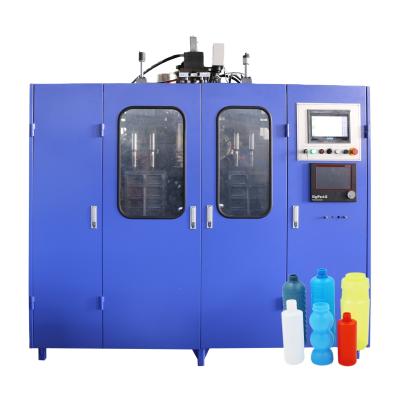 China Full Automatic Bottle TONGDA HTll2L Household HDPE Plastic Bottle Making Machine Price for sale