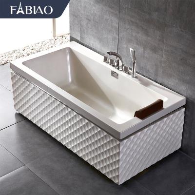 China FABIAO luxury freestanding villa bath tub goldena art free lined bathtub for sale