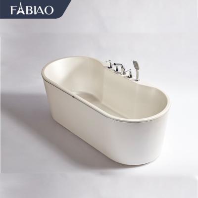 China Fabiao Wholesale Luxury Freestanding Bathroom Tubs With Spa Message Whirlpool Bathtub For Adults for sale