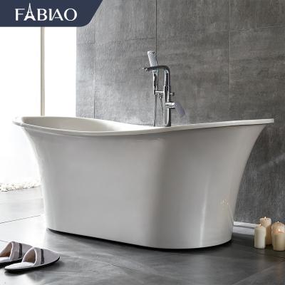 China FABIAO Japanese Bathroom Modern Freestanding Bathtub Acrylic Bathtub Soaking Tub for sale