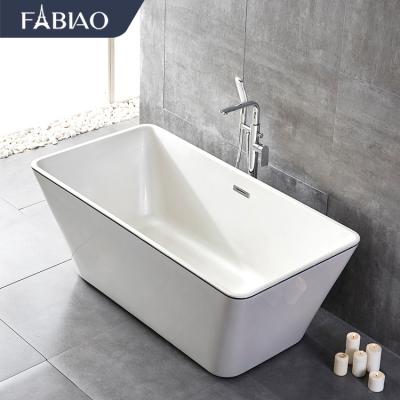 China FABIAO free want to free position bath, acrylic freestanding bathtub solid outdoor model new for sale