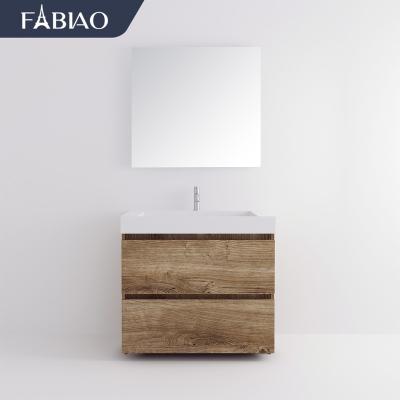 China Beautiful modern American badezimmerm FABIAO cabinet furniture dressing table mirror solid wood modern bathroom standard for sale