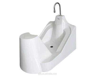 China Modern Factory OEM Pray Wash Basins Wudu Shower Foot Seal Muslims for sale