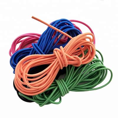 China Sustainable High Tensile Colored Elastic Round Cord for sale