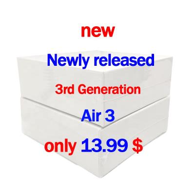 China In-Ear Generation 2021 3rd Release Air 3 New Latest 2 Half Stereo In-Ear Gen 3 Tws Wireless Earbuds Wireless Earbuds Headset for sale