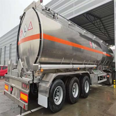 China Fuel Oil Gasoline Water Transportation Customized 50000 liters 60000 liter Air Suspension Aluminium Alloy Oil Tank Truck Trailer Petrol Fuel Tanker Semi Trailer for sale