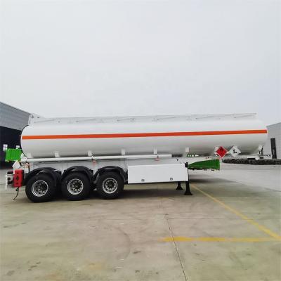 China Truck Trailer 2 3 Axle Custom Crude Oil Transport Tanker Trailer Petroleum Gas Delivery Truck Fuel Tanks Semi Trailer for sale