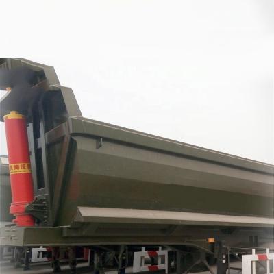 China Truck Trailer High Quality 3 Alex 4Alex Landing Gear for Dump Trailer Rear Lifting Dump Tipper Trailer Dumper Semi Truck Trailer for sale