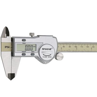 China SHAHE LCD Display 0-200mm Digital Vernier Caliper Stainless Vernier Caliper Electronic Steel Caliper for sale