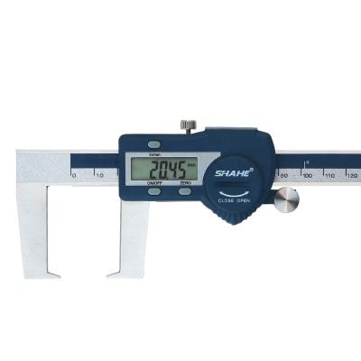 China SHAHE 25-200 mm Digital Stainless Steel Vernier Caliper Hardened 5120-200A Spline Inner Caliper Electronic Caliper for sale