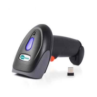 China Wireless Supermarket Fast Cheap 1D Laser USB Barcode Reader Scanner For 1D Wireless Barcodes for sale