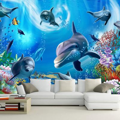 China Custom Waterproof Chinese Moistureproof 3d Wallpaper Mural Wallpaper for sale