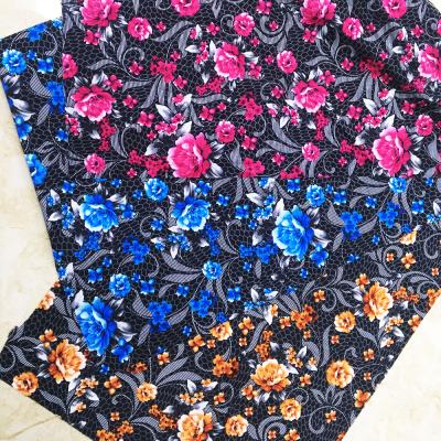 China Anti Pill Super Soft Knitting Stretch FDY Printed Four Way Fabric for sale