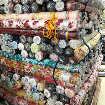 China China supplier 100% poly antistatic chiffon printed stock fabric lot fabric for sale