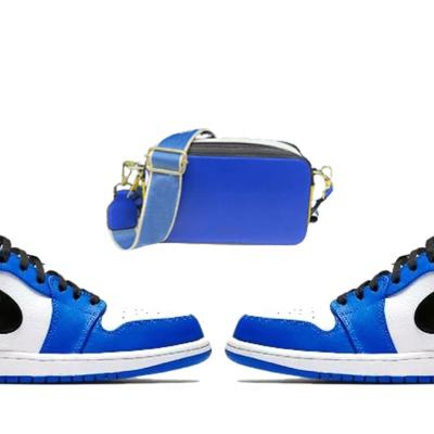 China NK Sneaker Shoes And Purse Luxury Set For Women Designer Brand Handbag Shoe Set Famous Brand Cross - Body Bag for sale