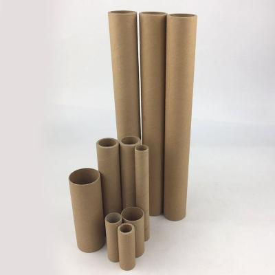 China Biodegradable Manufacturers Supply Various Color Paper Tubes Pure White Paper Tubes for sale