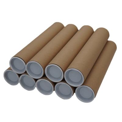 China High Quality Recyclable Design Poster Oil Painting Packaging Fishing Rod Paper Tube Cardboard Tube Compression Packaging for sale