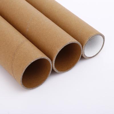 China Biodegradable Factory Direct Kraft Paper Cylinder Express Packaging Custom Paper Boxes for sale