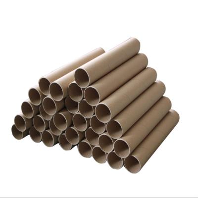 China Recyclable Spot Thickened Custom Round Express Paper Tube Wrapping Paper Packaging Fishing Rod Poster Tube Core for sale