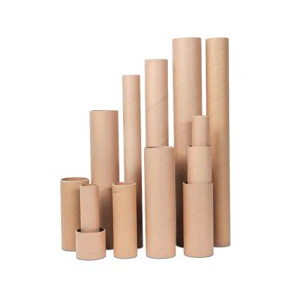 China Biodegradable Commercial Design Kraft Paper Packaging Boxes Customized Poster Paper Tubes for sale