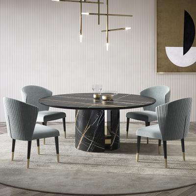 China Modern Dining room restaurant chair Modern design High Quality Home Furniture Nordic simple style Leather Dining chairs for sale