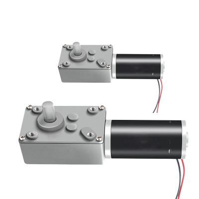 China engranaje de gusano micro DC del motor reversible de 20W para el robot eléctrico de la cortina de puerta en venta