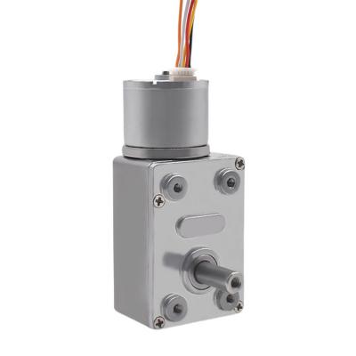 China Micro- Elektrische Gelijkstroom Brushless Motor300rpm 25w CCC met Wormtoestel Te koop