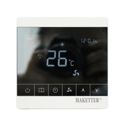 China Modern Led Central Indicator Room Air Conditioning Thermostat For Air Conditioner for sale