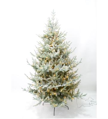 China 2021 PE PVC Low Price Artificial Christmas Tree Sale With Lights for sale